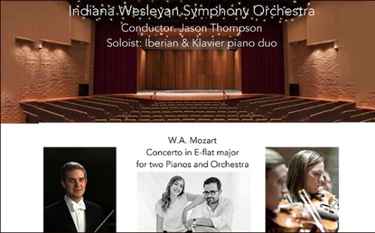 Concert by pianist Iberian & Klavier at Marion University
